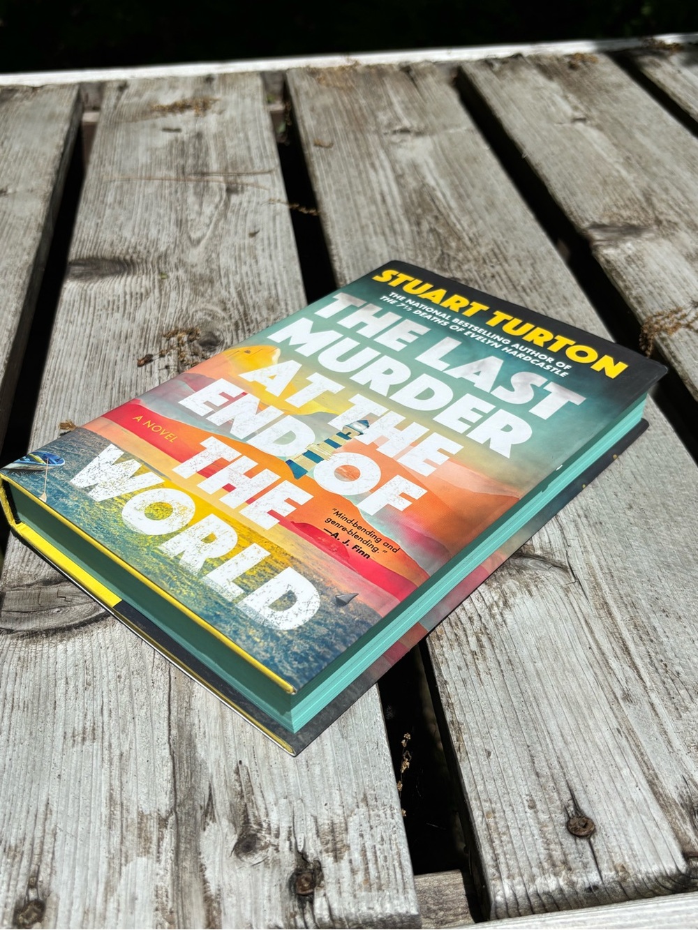 Stuart Turton "The Last Murder at the End of the World" Special Hardcover